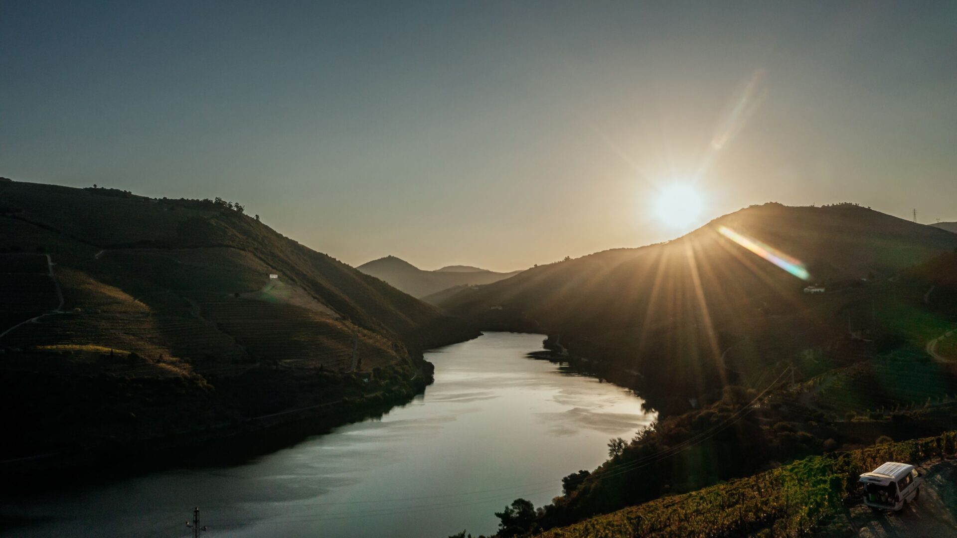 Landschap van Douro in Portugal